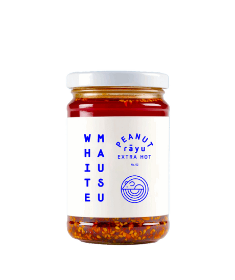 WHITE MAUSU - Peanut Rayu Extra Hot 240g
