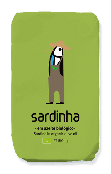 SARDINHA - Sardines dans l'huile d'olive biologique 120g