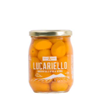 GUSTAROSSO - Lucariello, tomate jaune entière, bocal de 520gr