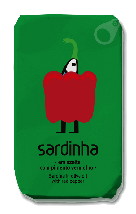 SARDINHA - Sardines au poivre rouge 120g