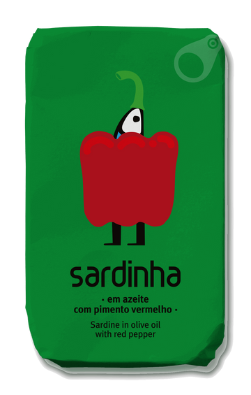 SARDINHA - Sardines au poivre rouge 120g