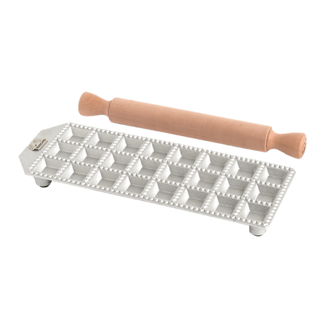 Marcato - Tablettes à Raviolis Carré 24pcs 35x35 mm