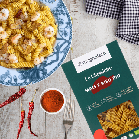 MAGNATERA PANGEA - Fusilli maïs et riz sans gluten et biologique