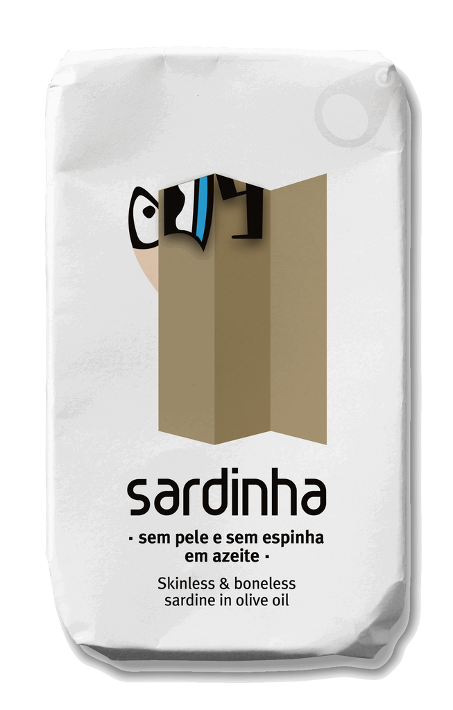 SARDINHA - Sardines sans peau et sans arêtes 120g