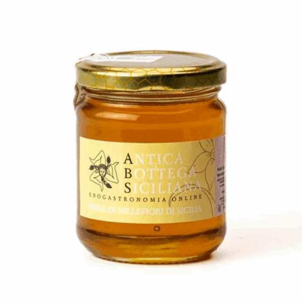 Antica Bottega Siciliana - Miel de fleurs sauvages 100 % sicilien 250 g