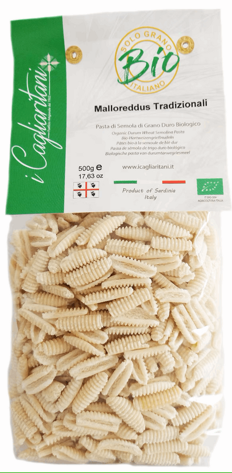 I CAGLIARITANI QUI SARDEGNA - Malloreddus traditionnelles BIO 500g