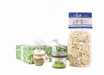 ROSSI 1947 - Coffret cadeau: sauce aux noix 90g, trofie 500g, Pesto Rossi 170g