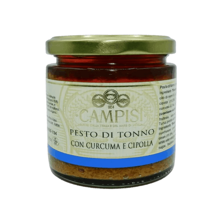 CAMPISI - Pesto de thon au curcuma et à l'oignon 210g