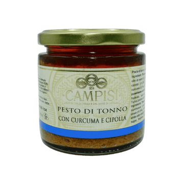 CAMPISI - Pesto de thon au curcuma et à l'oignon 210g