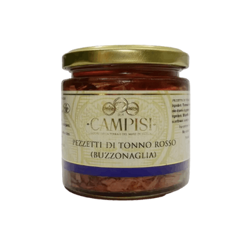 CAMPISI - Morceaux de thon rouge (Buzzonaglia) 220g