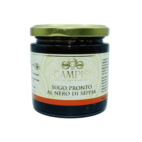 CAMPISI - Sauce à l'encre de seiche prête à l'emploi 220g