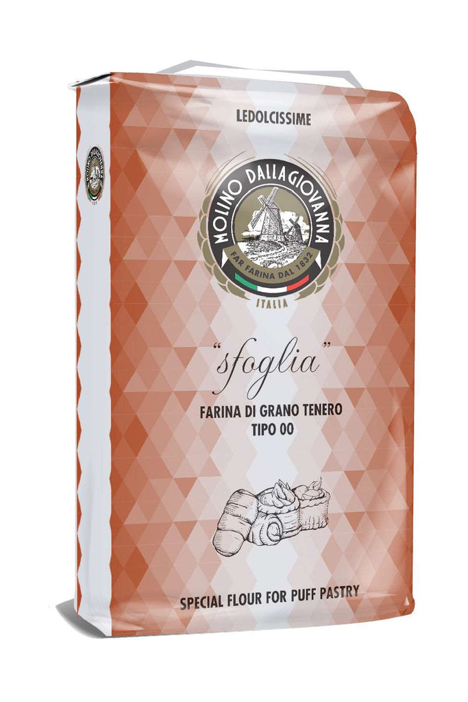 MOLINO DALLAGIOVANNA - Farine pour Pâte Feuilletée type 00 5kg